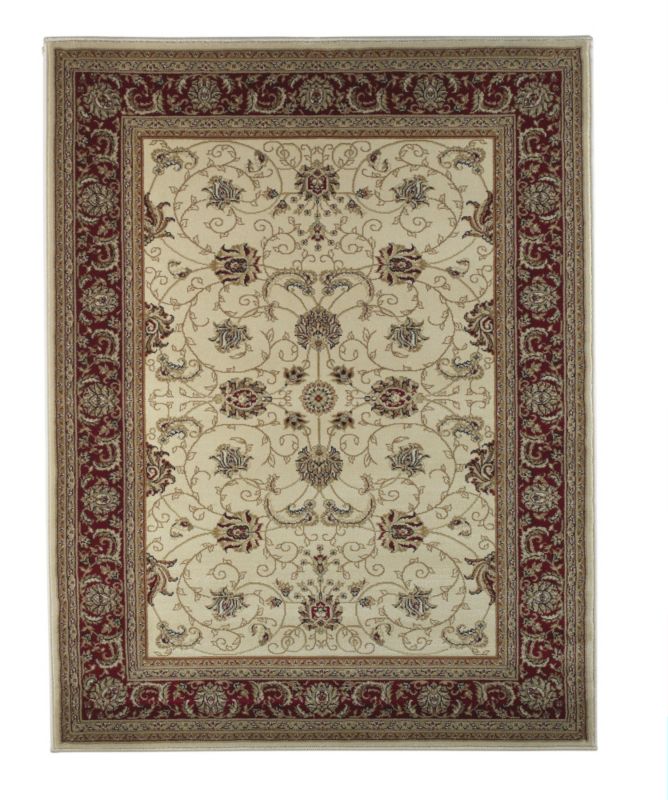 Colours Oriental Classics Rug Red/Cream (W)80 x (L)150cm