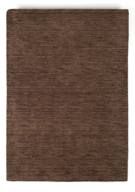 Colours Plains Rug Brown (W)120 x (L)60cm