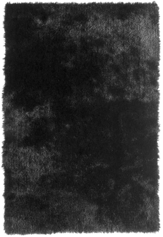 Colours Elegance Rug Black (W)60 x (L)120cm