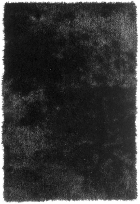 Colours Elegance Rug Black (W)120 x (L)170cm