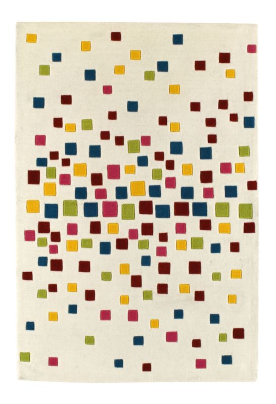 Colours Random Pixels Rug Multi Coloured W150 x L240cm