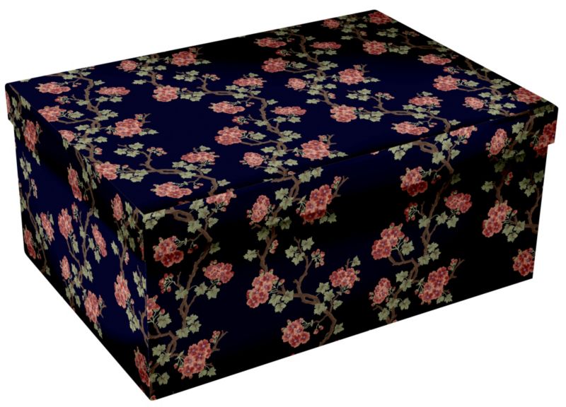 BampQ Set of 3 Nesting Boxes Seraglia Black