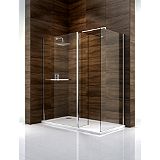 Save on this Cooke & Lewis Cascata Walk-In Shower Enclosure (H)1995 x (W)1400 x (D)900mm