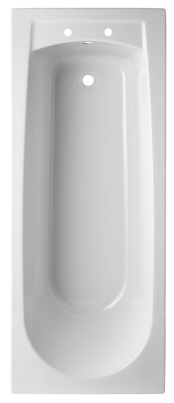 Plumbsure Acrylic Bath White L1700 x W700 x D545mm