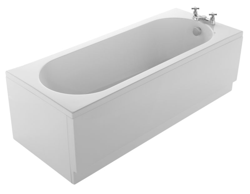 Acrylic Bath White L1685 x W685 x D545mm