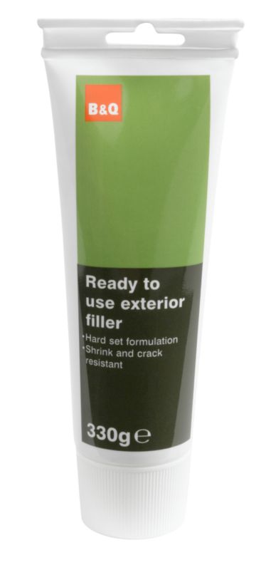 B&Q Ready to Use Exterior Filler 330g