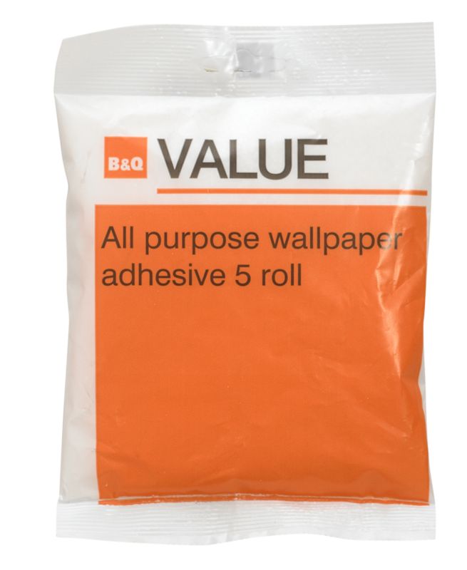 BandQ All Purpose 5 Roll Wallpaper Adhesive