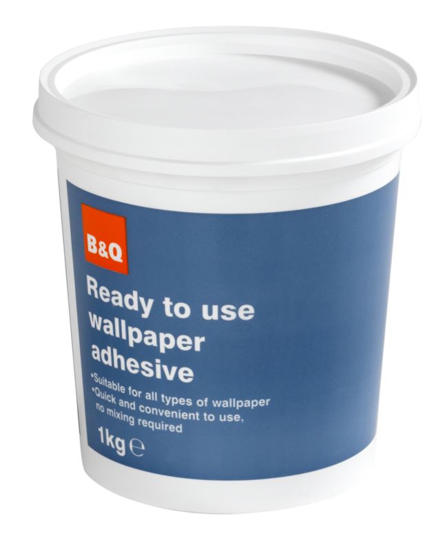 BandQ Ready to Use Wallpaper Adhesive 1Kg