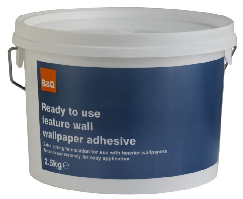 BandQ Ready To Use Feature Wallpaper Adhesive 25Kg