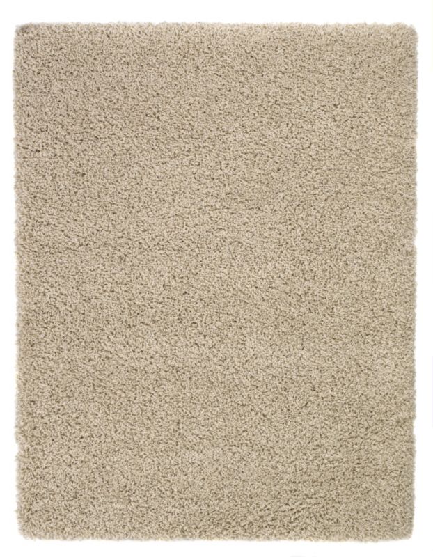 Colours Rikardo Shaggy Rug Ivory (W)60 x (L)110cm