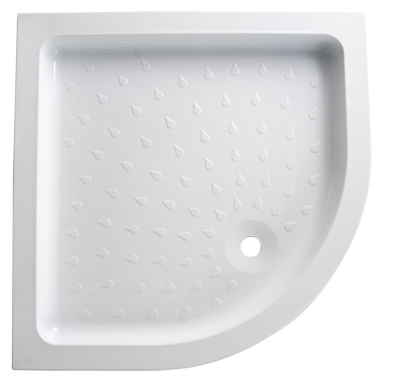 Cast Stone Quadrant Shower Tray (W)900mm x