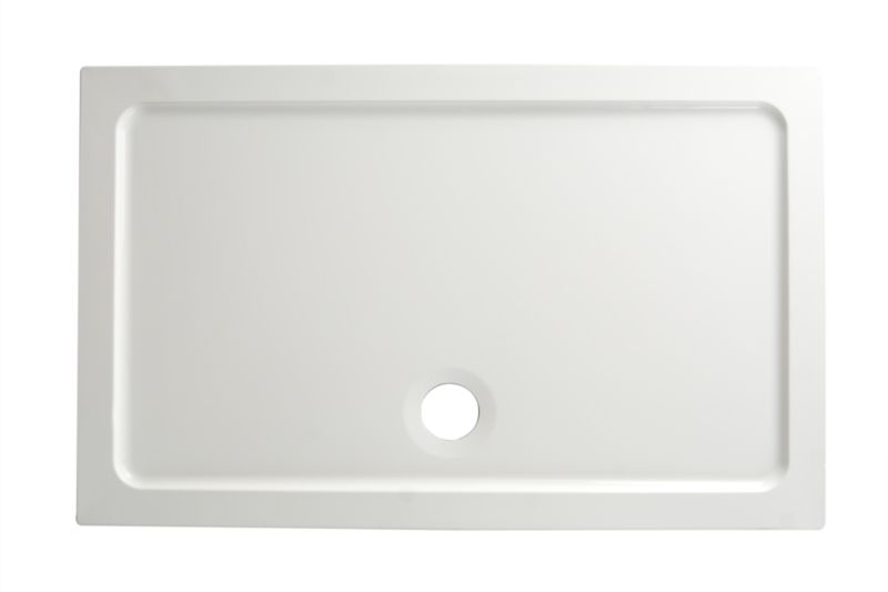 ResinLite Rectangular Shower Tray (W)1200 x