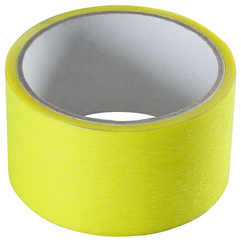 BandQ Ultra Low Tack Masking Tape Yellow 50mm x 25m