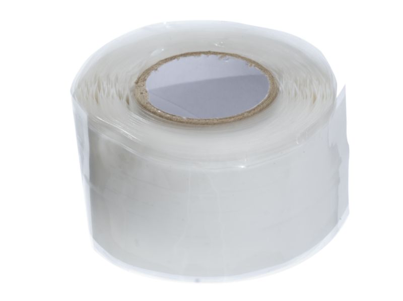 BandQ Self Fusing Silicone Tape White 25mm x 3m