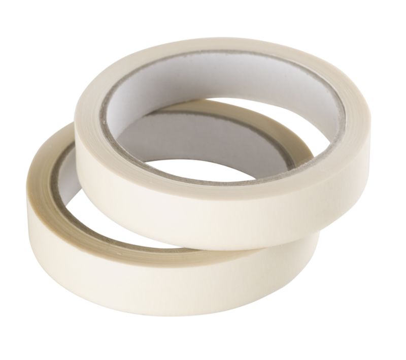 B&Q Twin Pack Masking Tape 25m