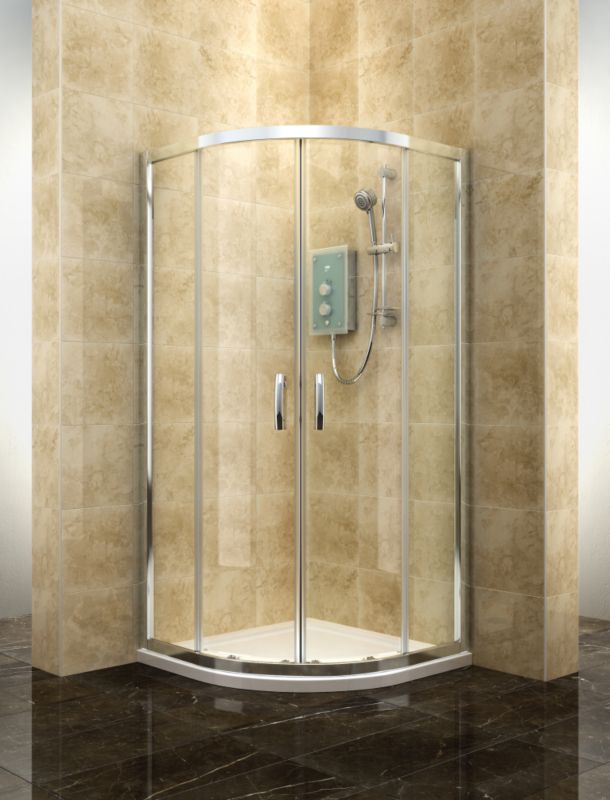 Cooke and Lewis Deluvio Quadrant Shower Tray