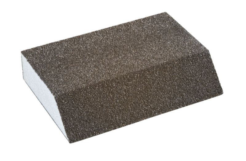 B&Q Large Flexible Angled Sponge Medium/Coarse