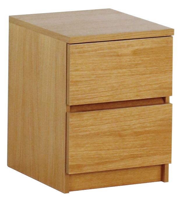 Kingston 2 Drawer Bedside Chest