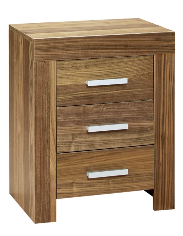 Waverley 3 Drawer Bedside Chest