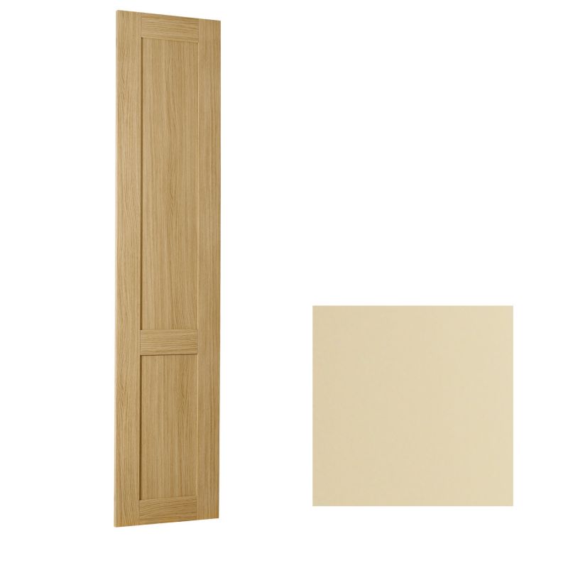 Cooke & Lewis Shaker Full Height Door Cream