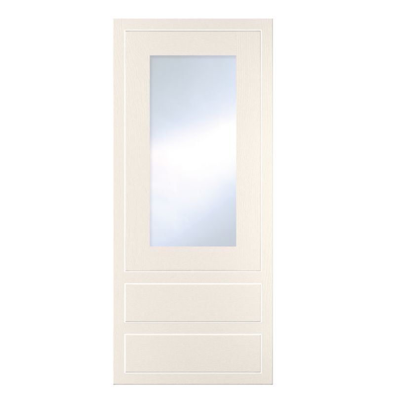 Cooke & Lewis Carisbrooke Country Pack W Glazed Door & Drawers 500mm