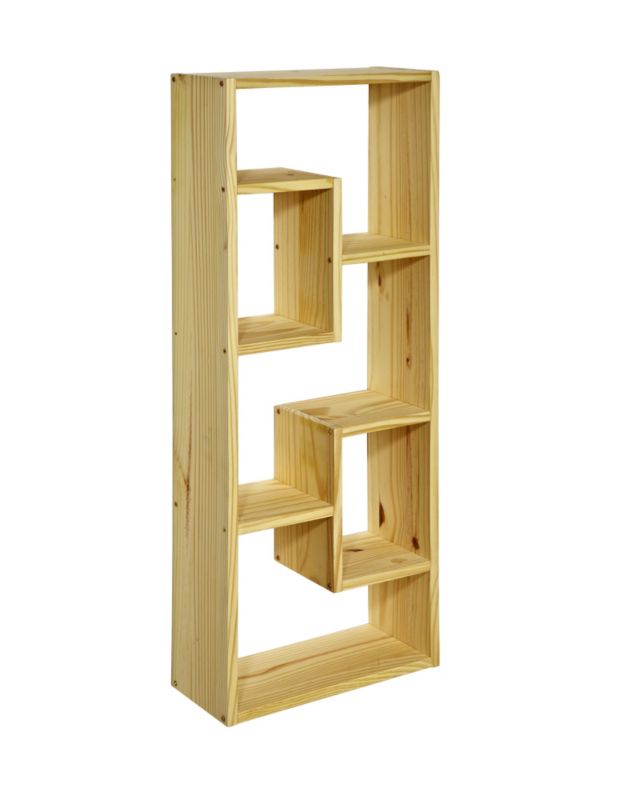 B&Q Value Pine Multifunction Shelf Kit (H)920 x (W)150 x (D)350mm