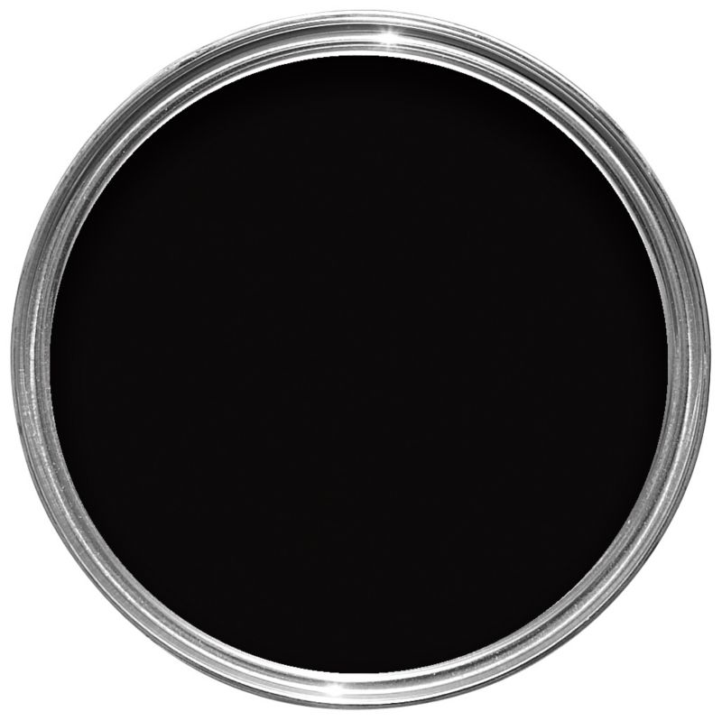 B&Q One Coat Exterior Gloss Black 2.5L