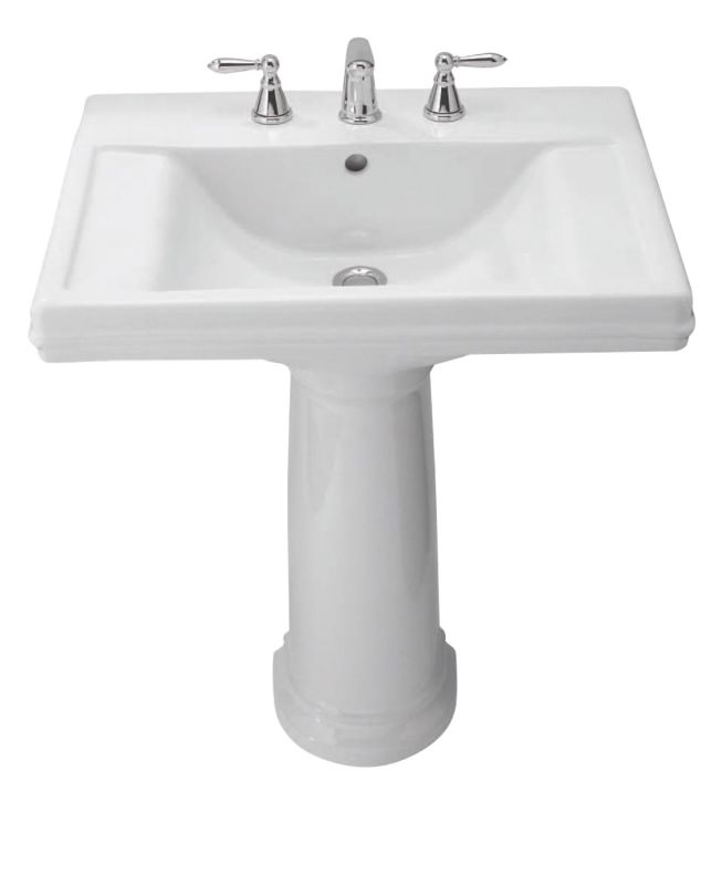 Cooke & Lewis Beatrice 3 Tap Hole Basin and Pedestal