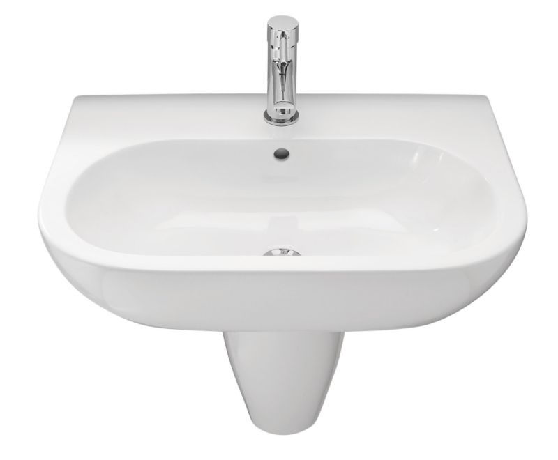 Cooke & Lewis Helena 1 Tap Hole Semi-Pedestal Basin