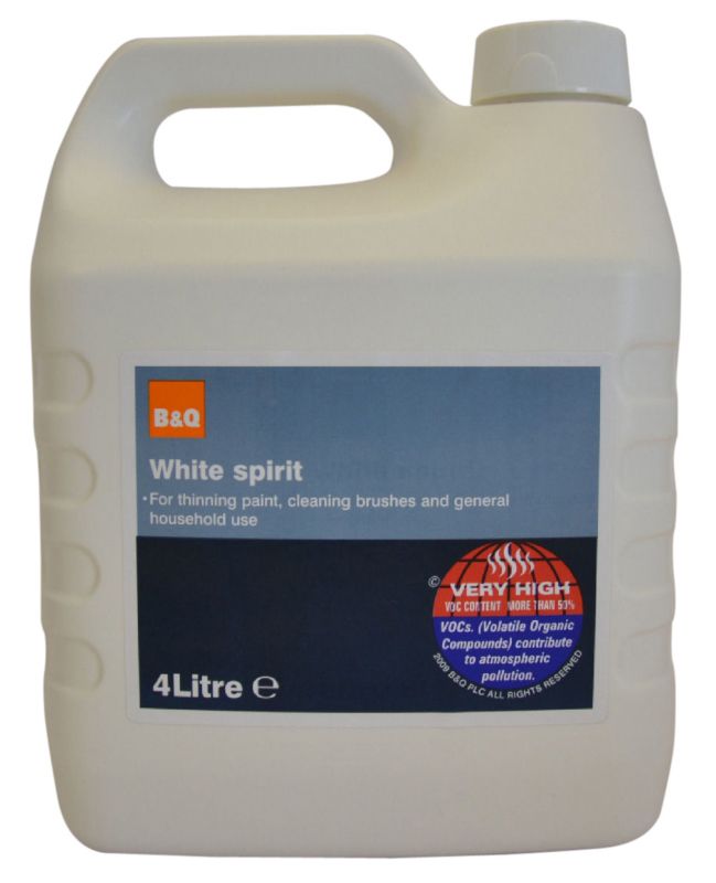 BandQ White Spirit 4L