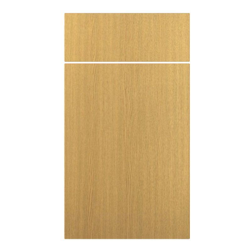it Kitchens Oak Style Slab Pack P Drawerline Door and Drawer Front 400mm