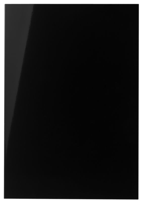 it Kitchens Gloss Black Slab Pack B Full Height Door 500mm