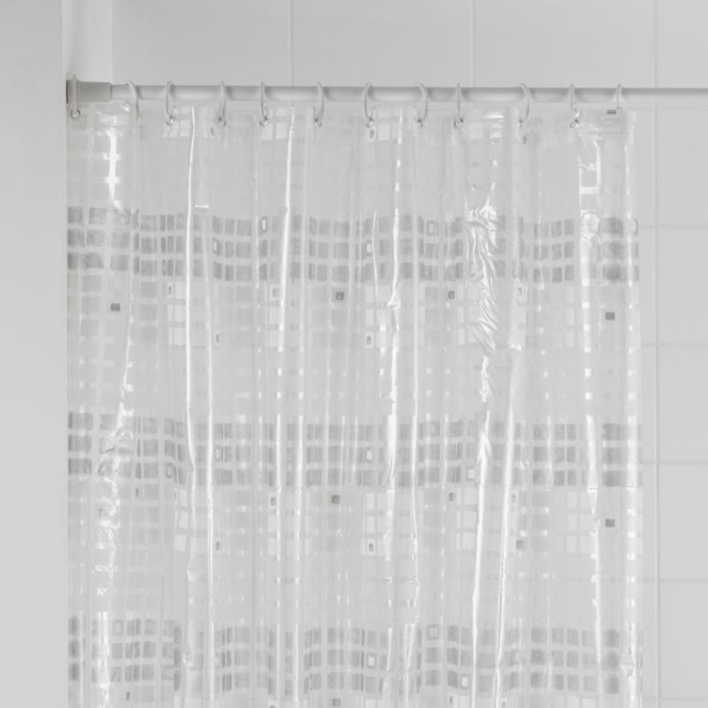 Mosaic Stripe Shower Curtain