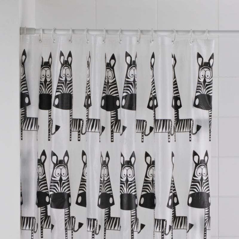 Zebra Shower Curtain