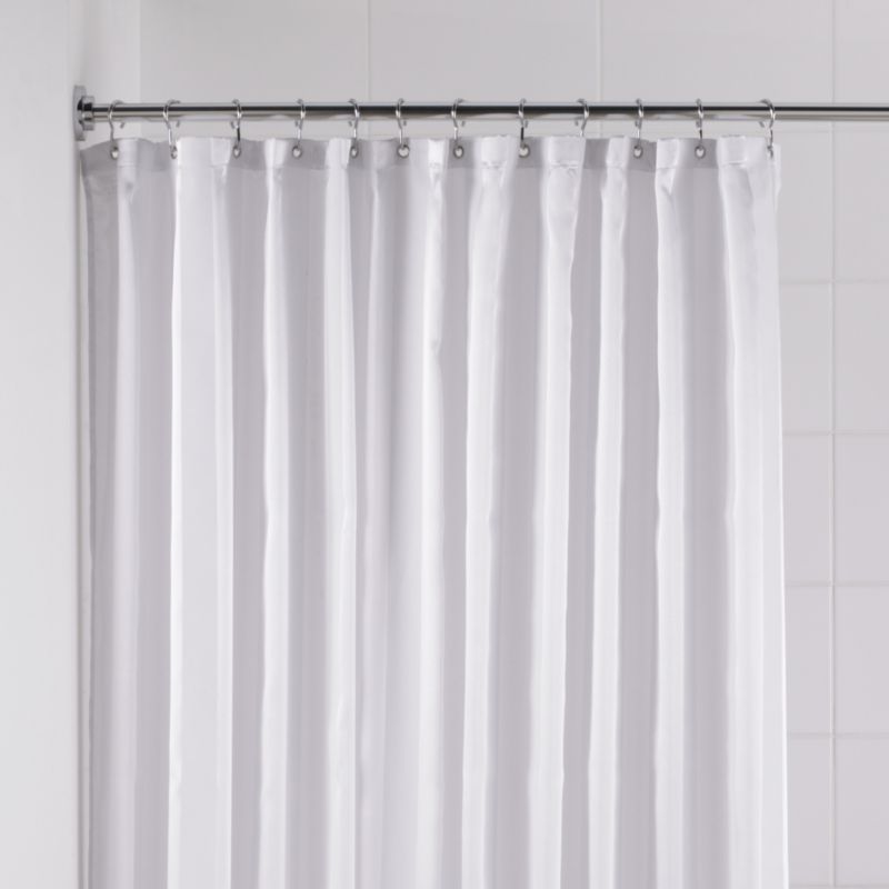 Satin Stripe Shower Curtain