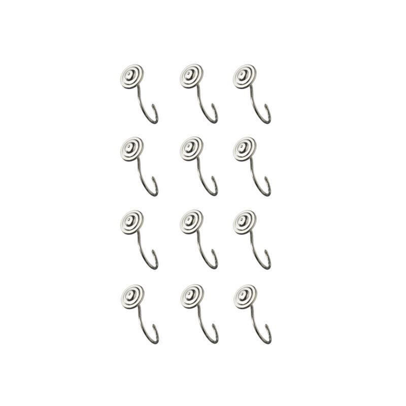 Swirl Curtain Hooks