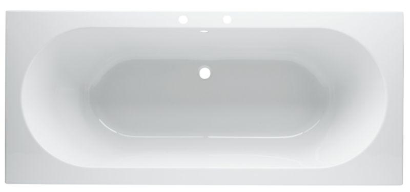 Cooke and Lewis Shaftesbury Lozenge Acrylic Bath 1700mm
