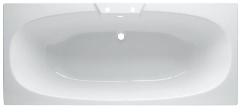 Cooke and Lewis Shaftesbury Acrylic Twin Ended Bath