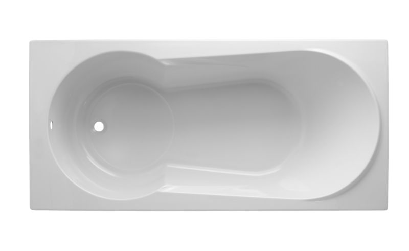 Cooke and Lewis Shaftesbury Keyhole Acrylic Bath