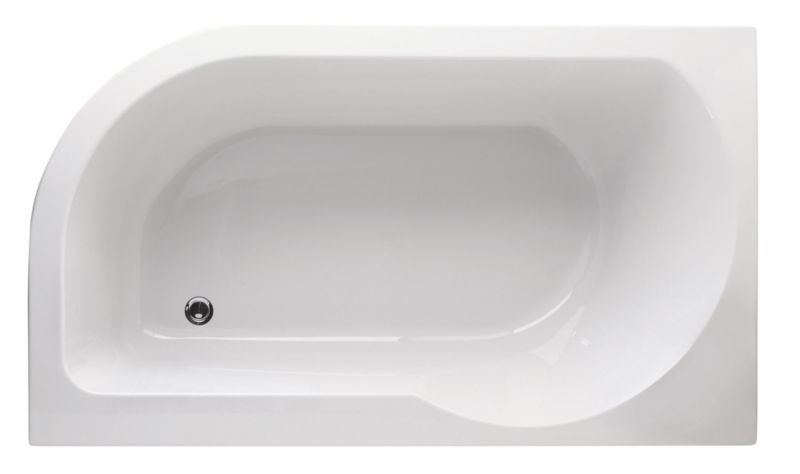 Cooke and Lewis Shaftesbury Corner Left Hand Acrylic Bath