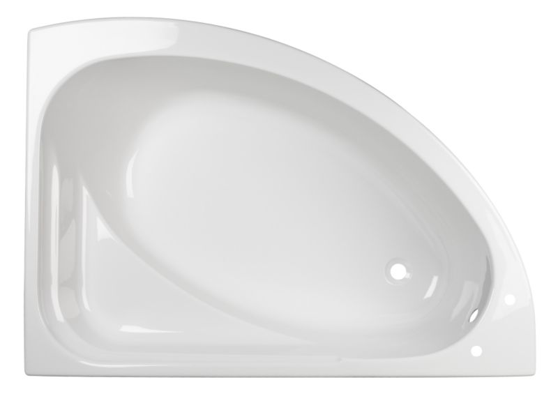 Cooke and Lewis Strand Standard Corner Acrylic Bath Right Hand