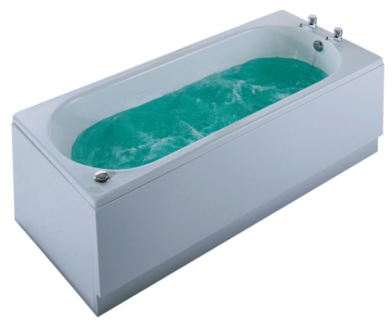Cooke amp Lewis Luxury 6 Jet Whirlpool System Chrome