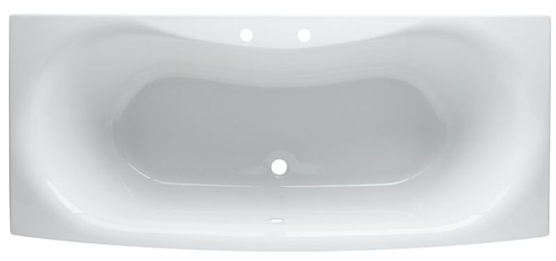 Cooke and Lewis Narissa Acrylic Two Tap Hole Bath