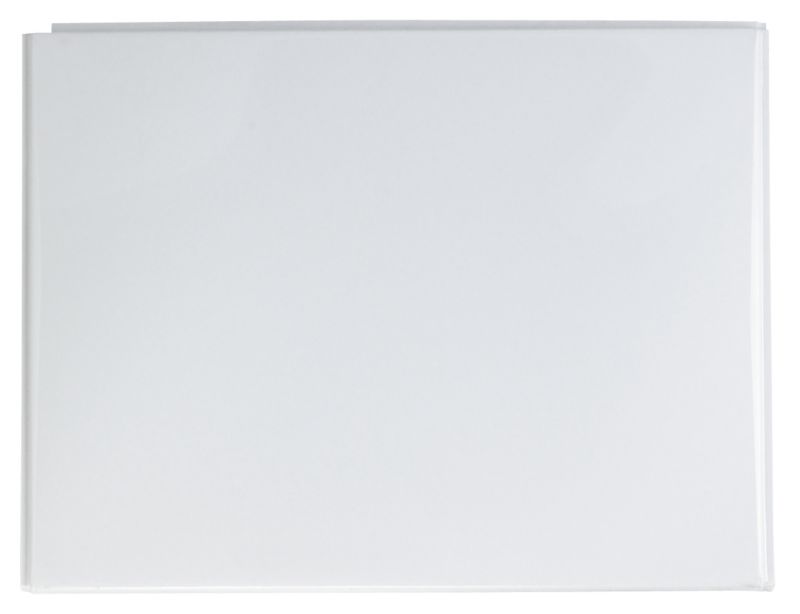 Cooke and Lewis Bath End Panel C White