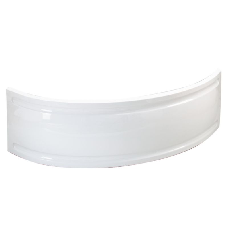 Cooke and Lewis Strand White Acrylic Standard Corner Bath Front Panel