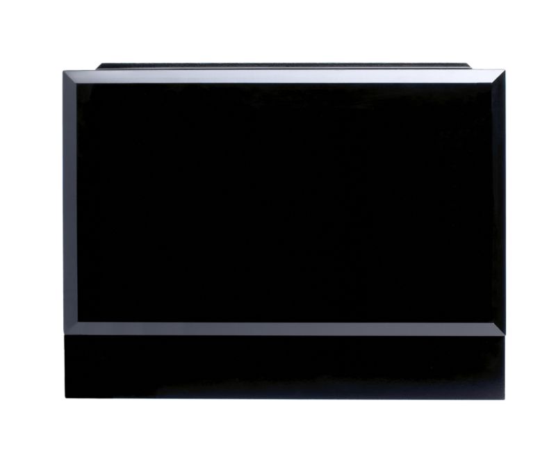 Cooke and Lewis Bath End Panel E Black Gloss 685mm