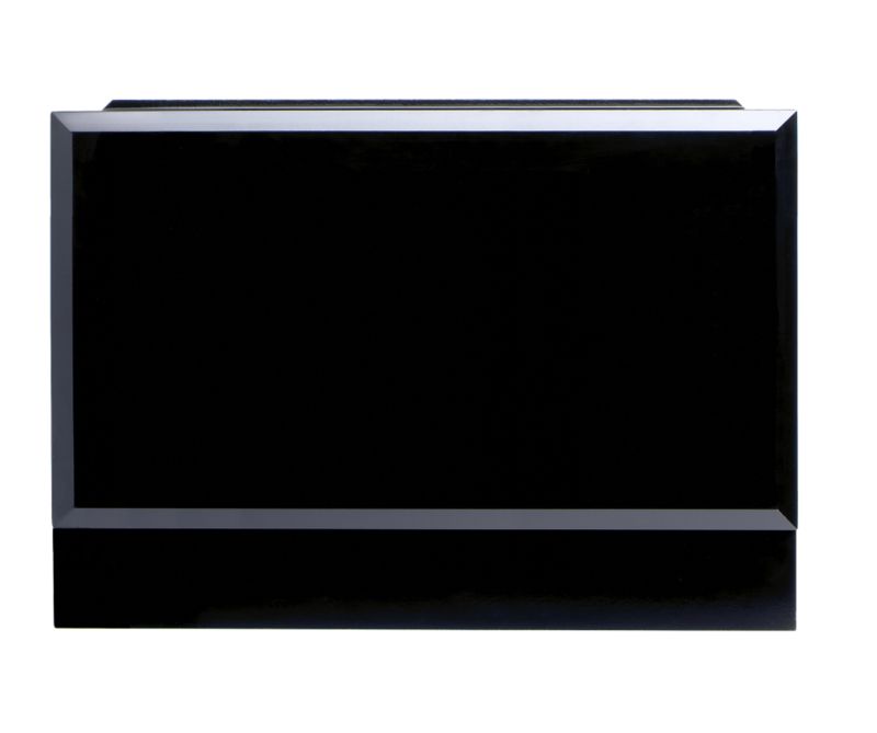 Cooke and Lewis Bath End Panel E Black Gloss 735mm