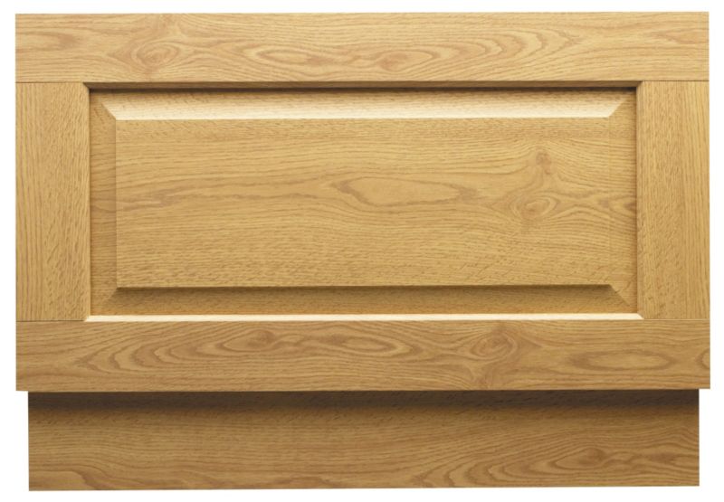 Cooke and Lewis Bath End Panel B Oak Effect