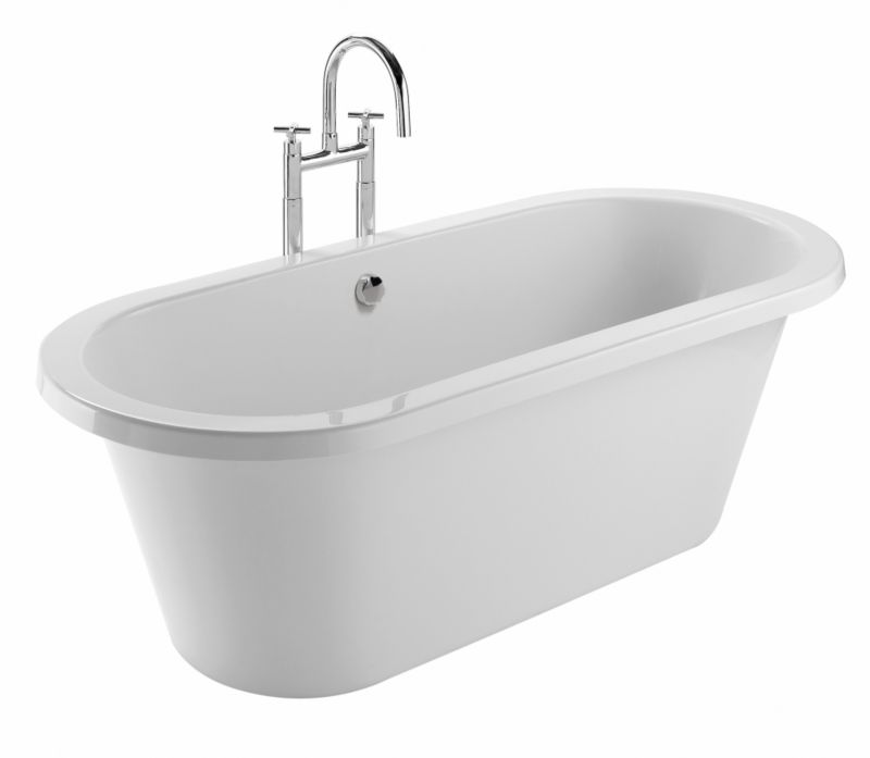 Cooke amp Lewis Francisco Freestanding Acrylic Bath