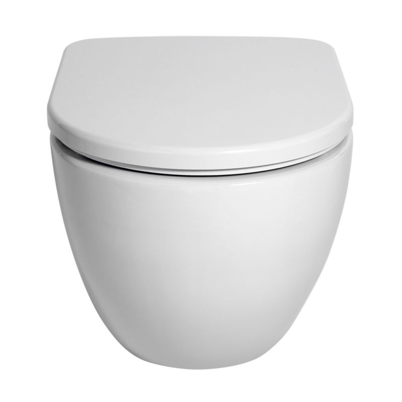 Cooke amp Lewis Helena Wall Hung Toilet with Soft Close Seat